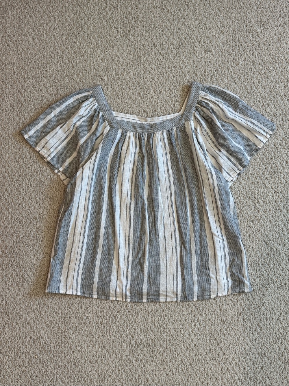 Banana Republic Short Sleeve Linen Cotton Tunic